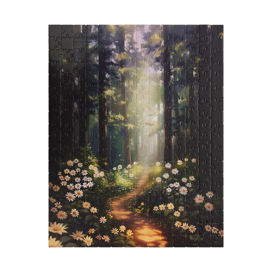 Illuminated Trail of Tranquility | Jigsaw Puzzle