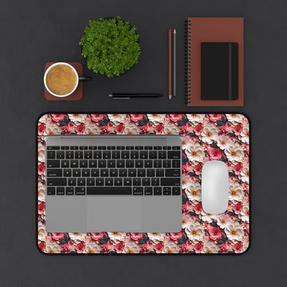 Floral Papercut Delight Desk Mat