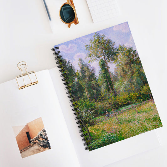 Poplars, Éragny | Ruled Line Spiral Notebook
