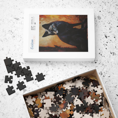 Moody Autumn Fox | Jigsaw Puzzle