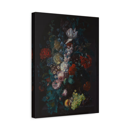 A Vase with Flowers Canvas Print