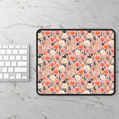 Floral Folk Whimsy Mouse Pad