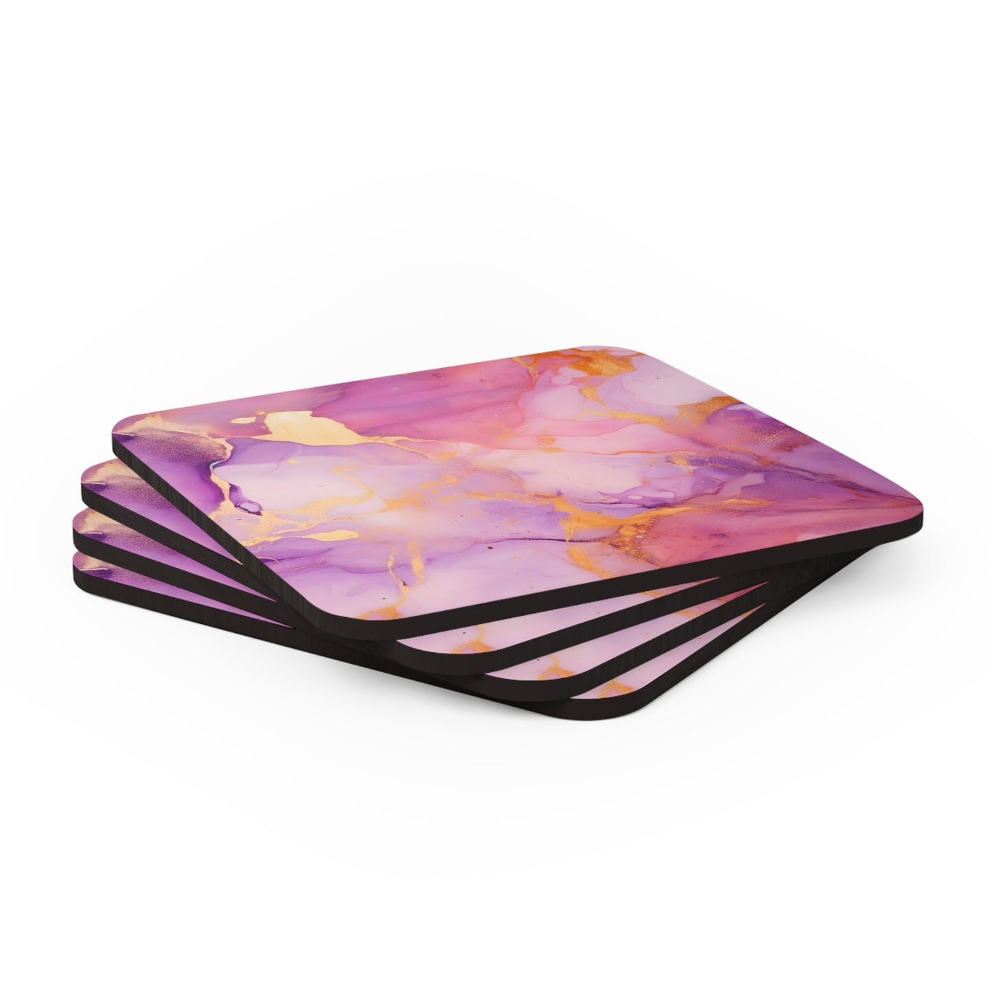 Lilac and Mauve Geode | Set of 4 Coasters