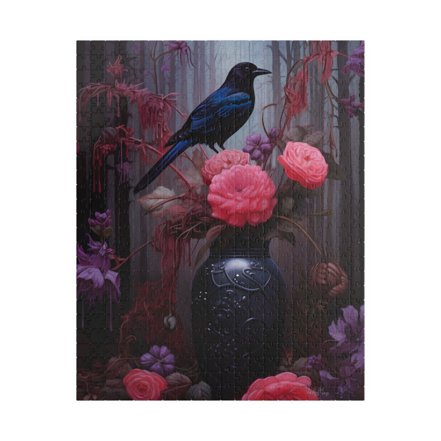 Crow's Twilight Sonata | Jigsaw Puzzle