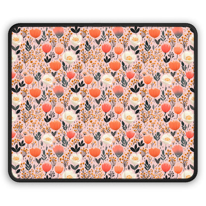 Floral Folk Whimsy Mouse Pad