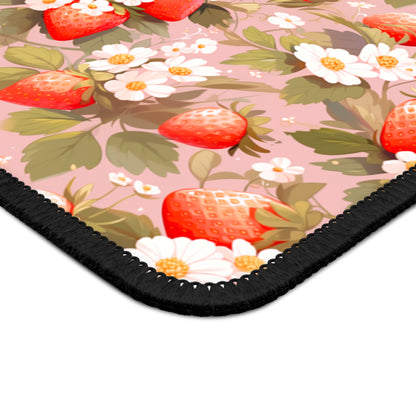 Symphony of Strawberries Mouse Pad