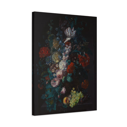 A Vase with Flowers Canvas Print