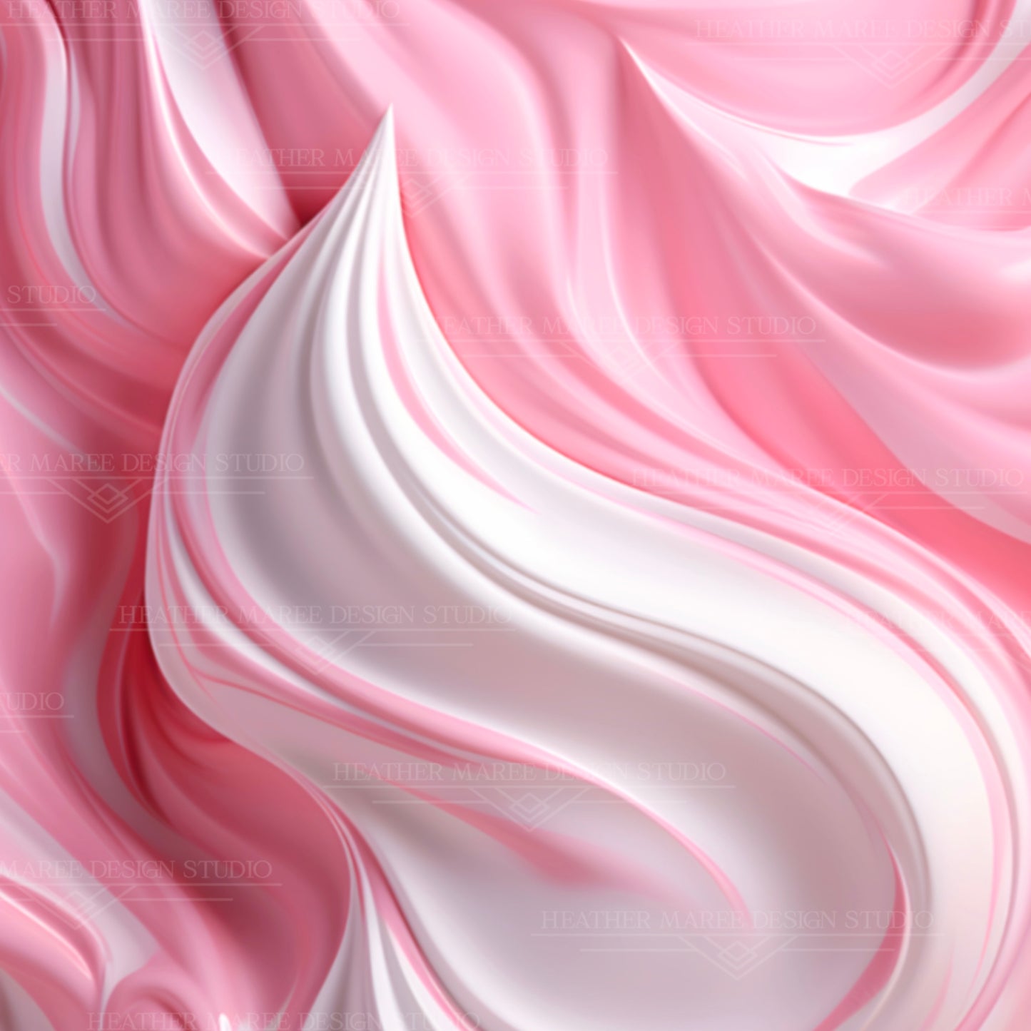 Pink Frosting Bliss | Phone Wallpaper
