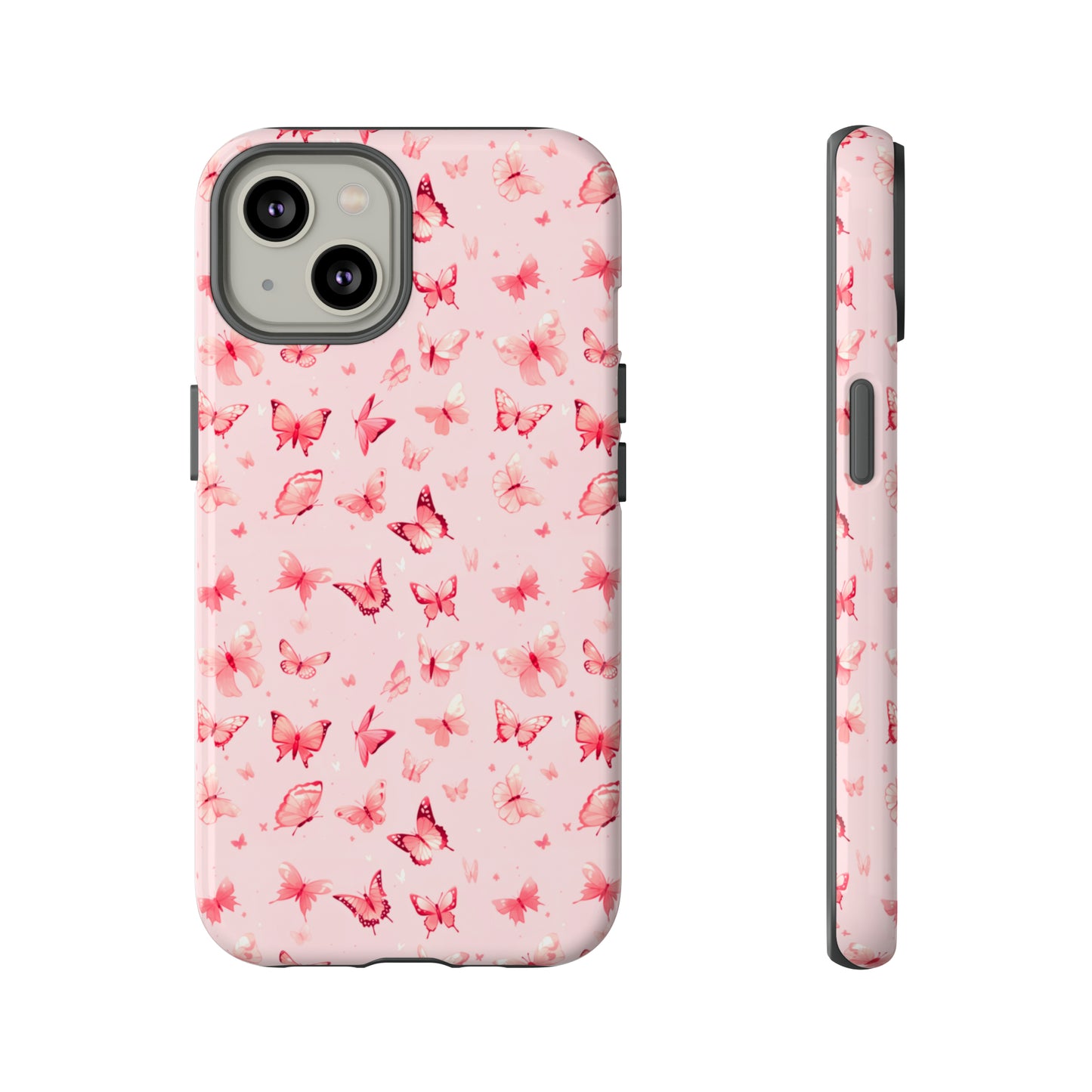 Whimsical Pink Butterflies | Tough Phone Case