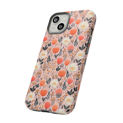 Floral Folk Whimsy | Tough Phone Case