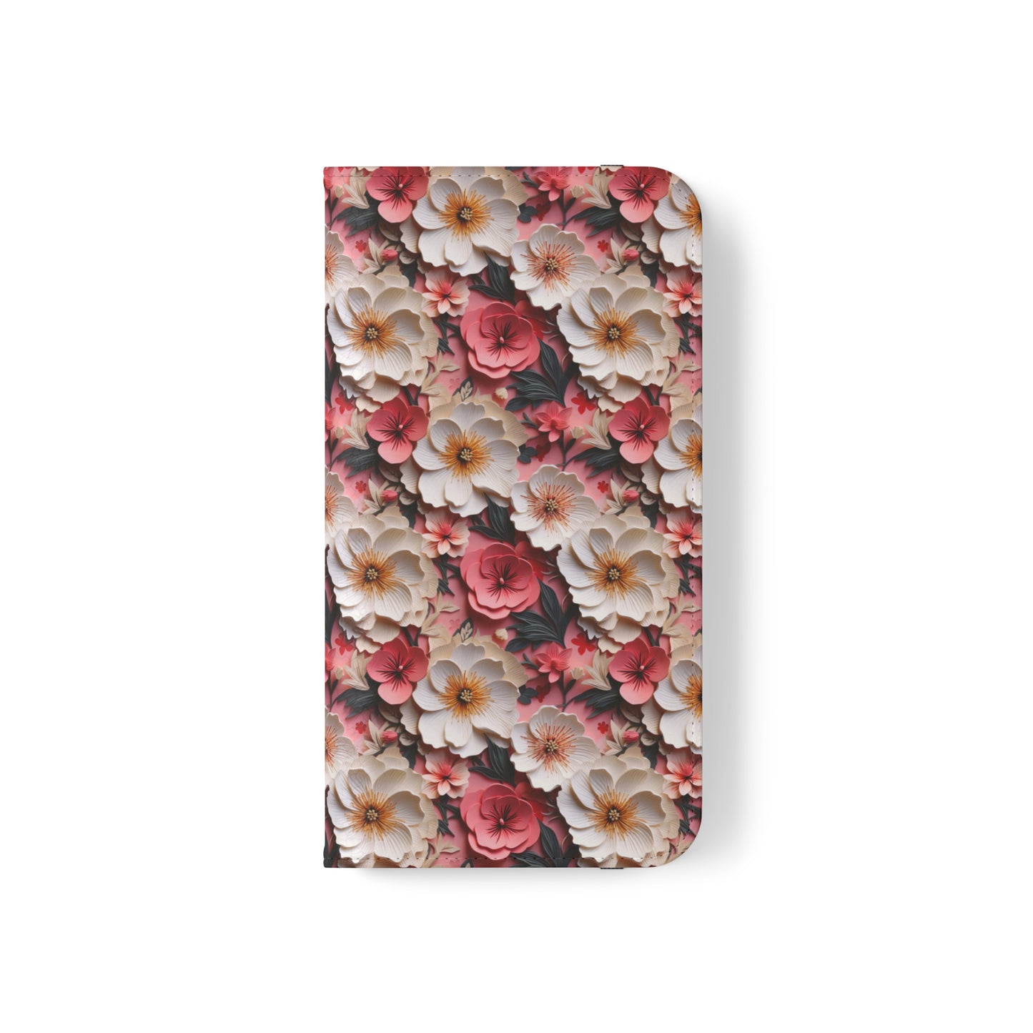 Floral Papercut Delight | Wallet Phone Case