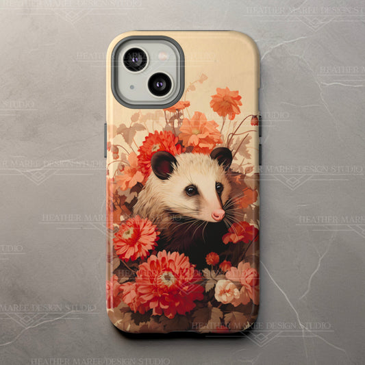 Opossum's Enchanted Haven | Tough Phone Case