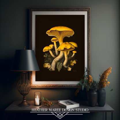 Yellow Chanterelle Mushrooms