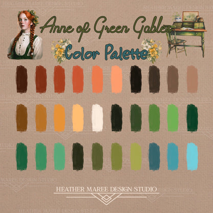 Anne of Green Gables Color Palette