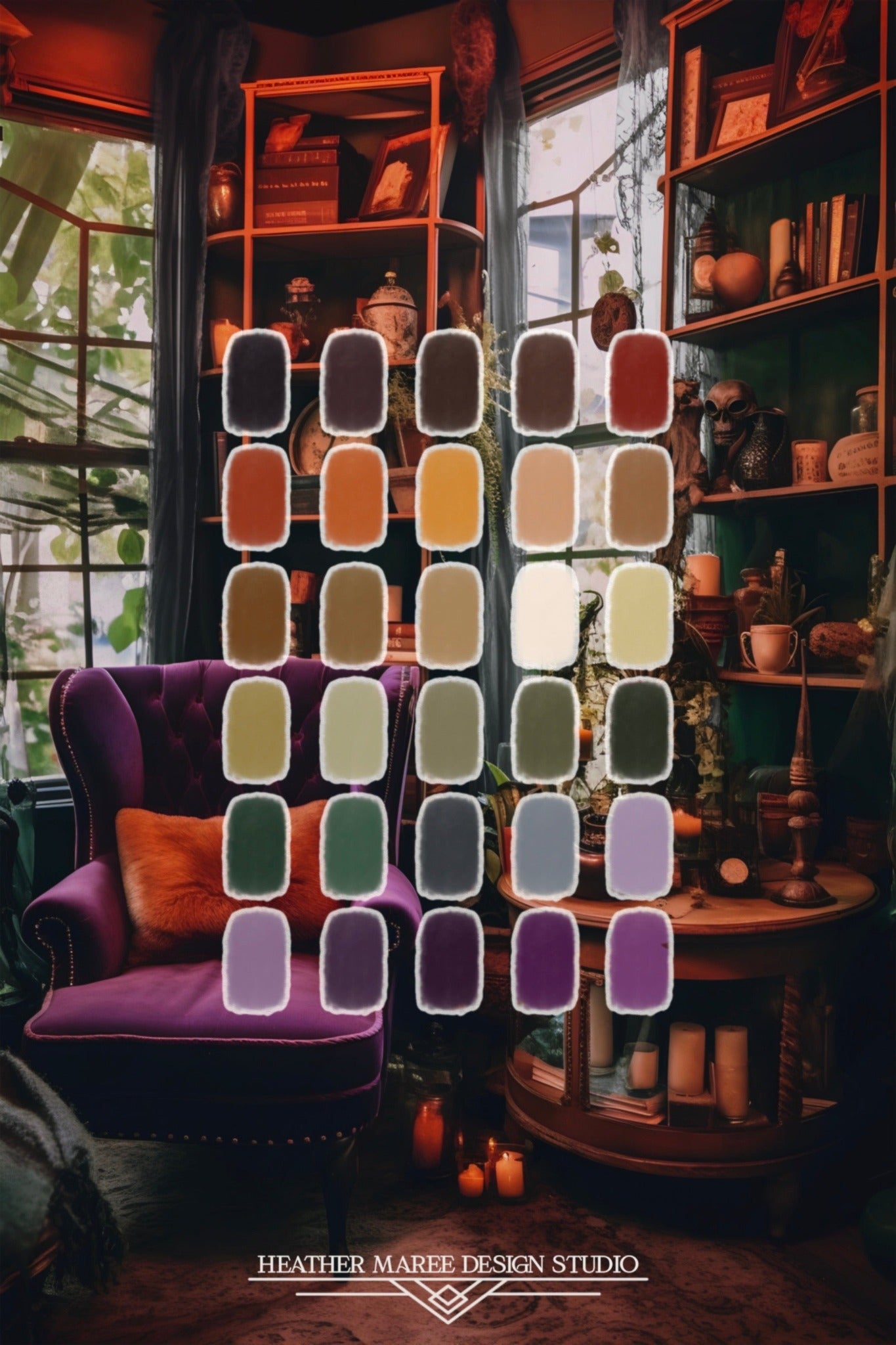 Witchy Cottage Color Palette