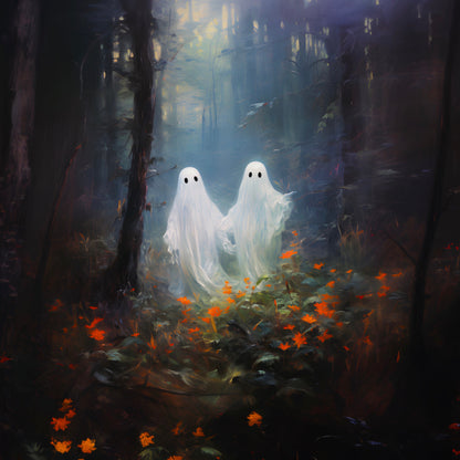 Ghosts in an Enchanted Forest