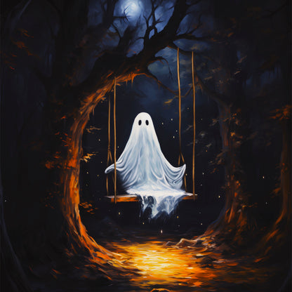 Ghost on a Swing