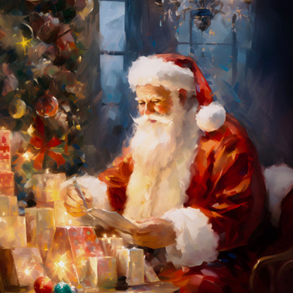 Santa's Evening Reflections