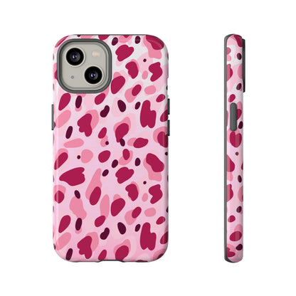 Pink Cheetah Print | Tough Phone Case