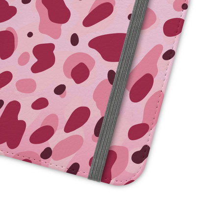 Pink Cheetah Print | Wallet Phone Case