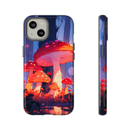 Enchanted Forest Mushrooms | Tough Phone Case