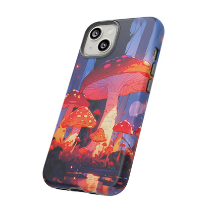 Enchanted Forest Mushrooms | Tough Phone Case
