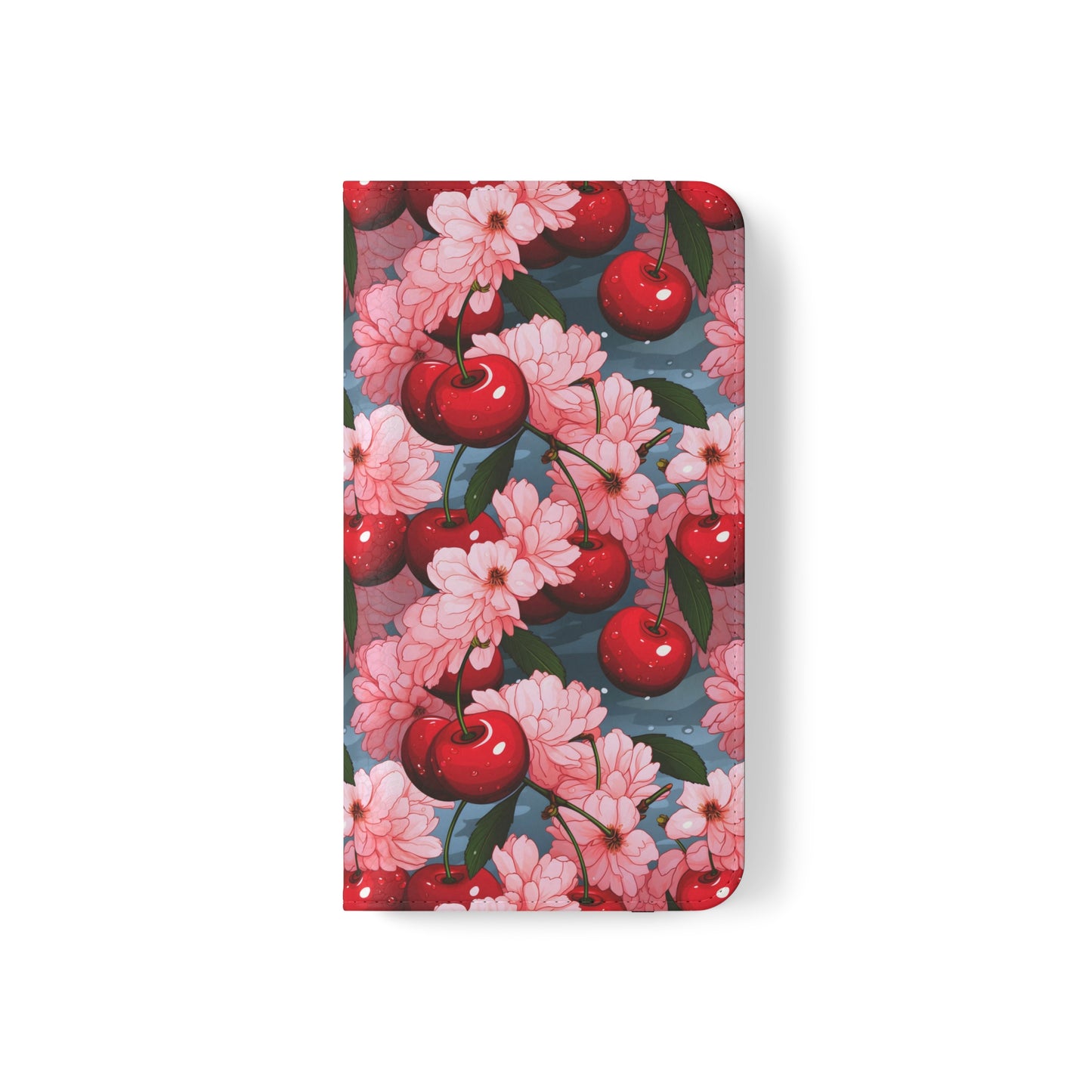 Maraschino Cherries and Blossoms | Wallet Phone Case