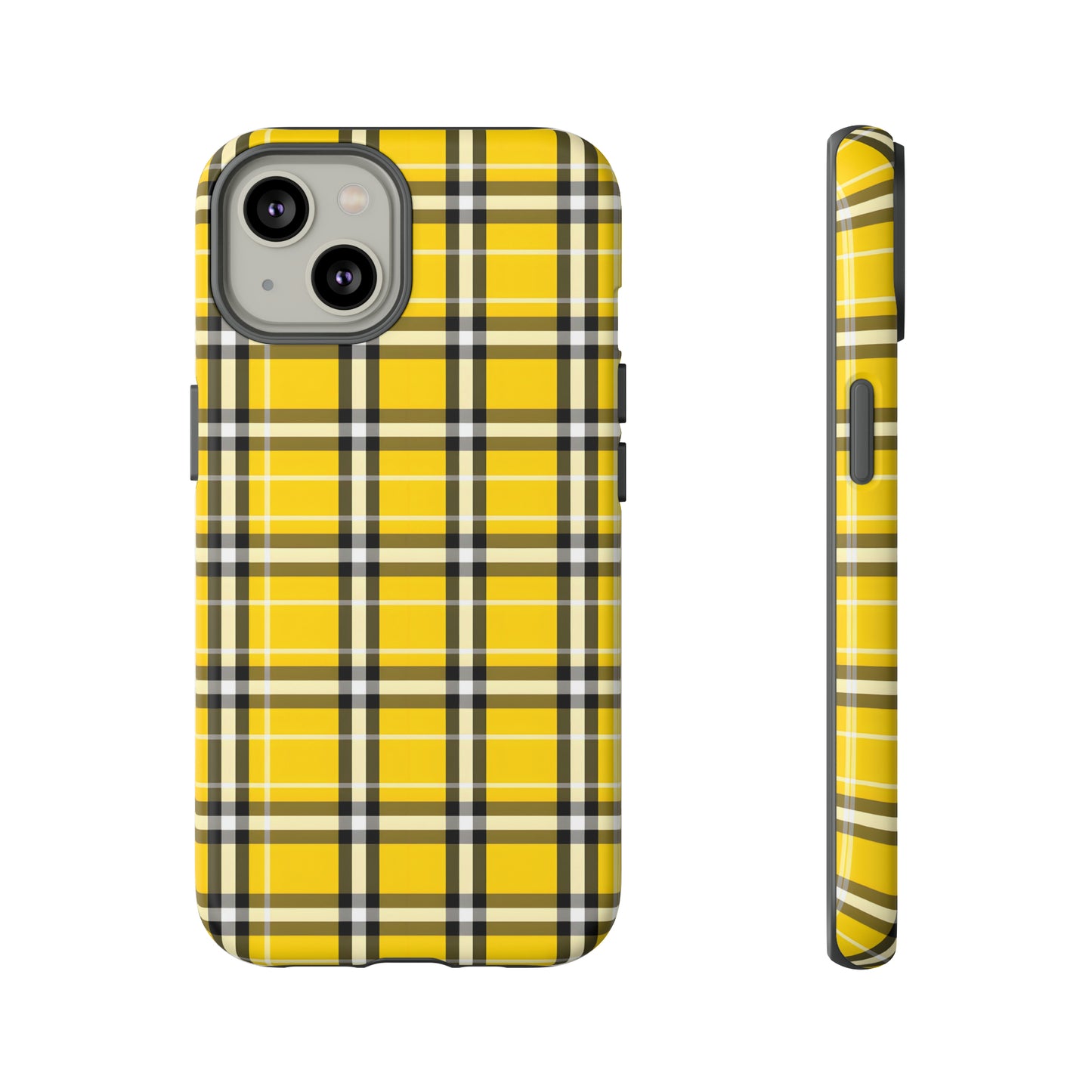 Preppy Yellow Plaid | Tough Phone Case