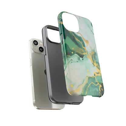 Soft Green and Ivory Marble | Tough Phone Case