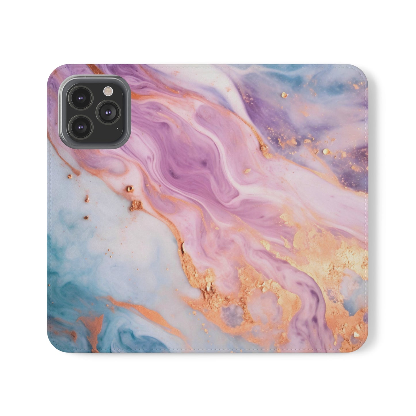 Unicorn Chic Pastel Marble | Wallet Phone Case