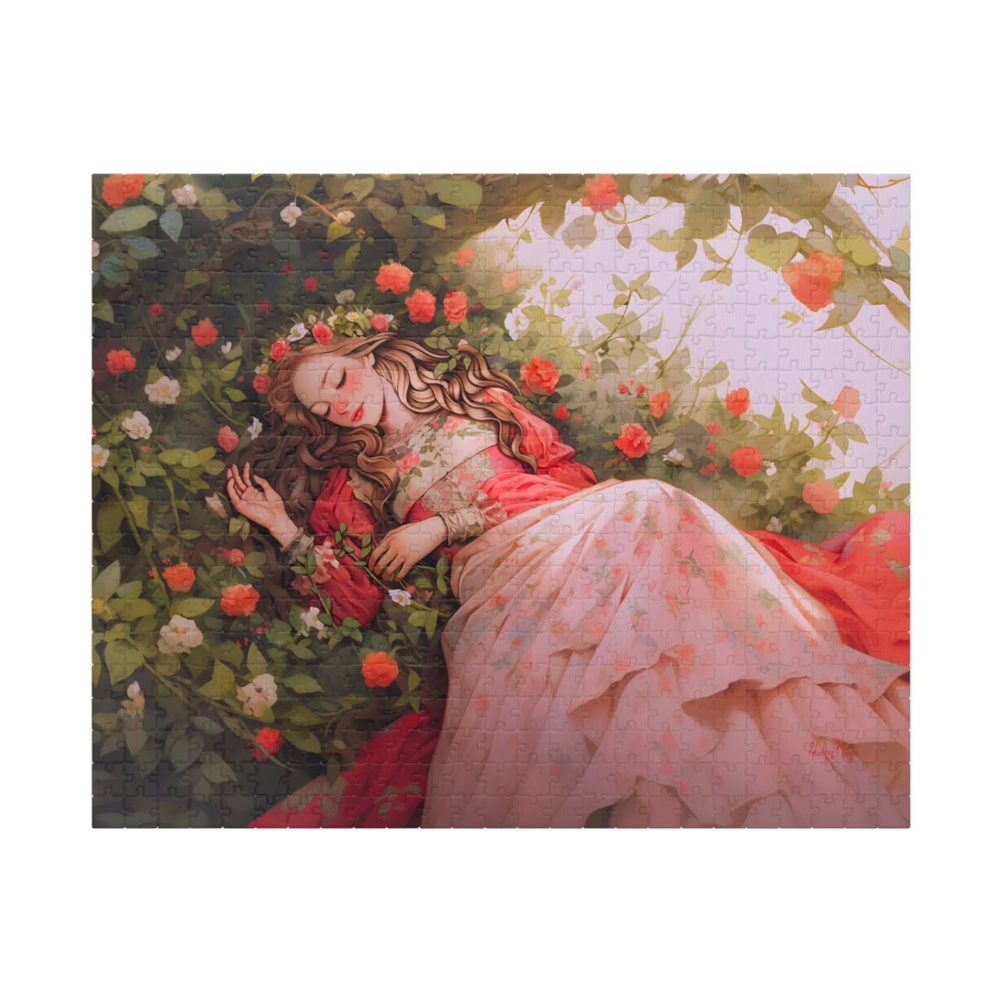 Sleeping Beauty’s Enchanted Slumber | Jigsaw Puzzle