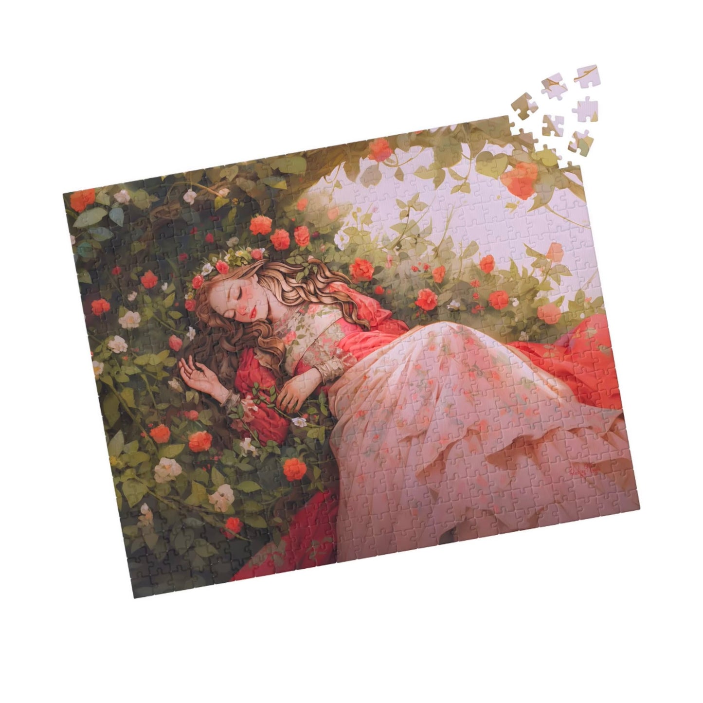 Sleeping Beauty’s Enchanted Slumber | Jigsaw Puzzle