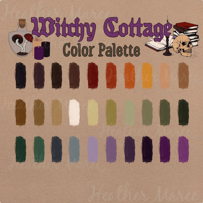 Witchy Cottage Color Palette