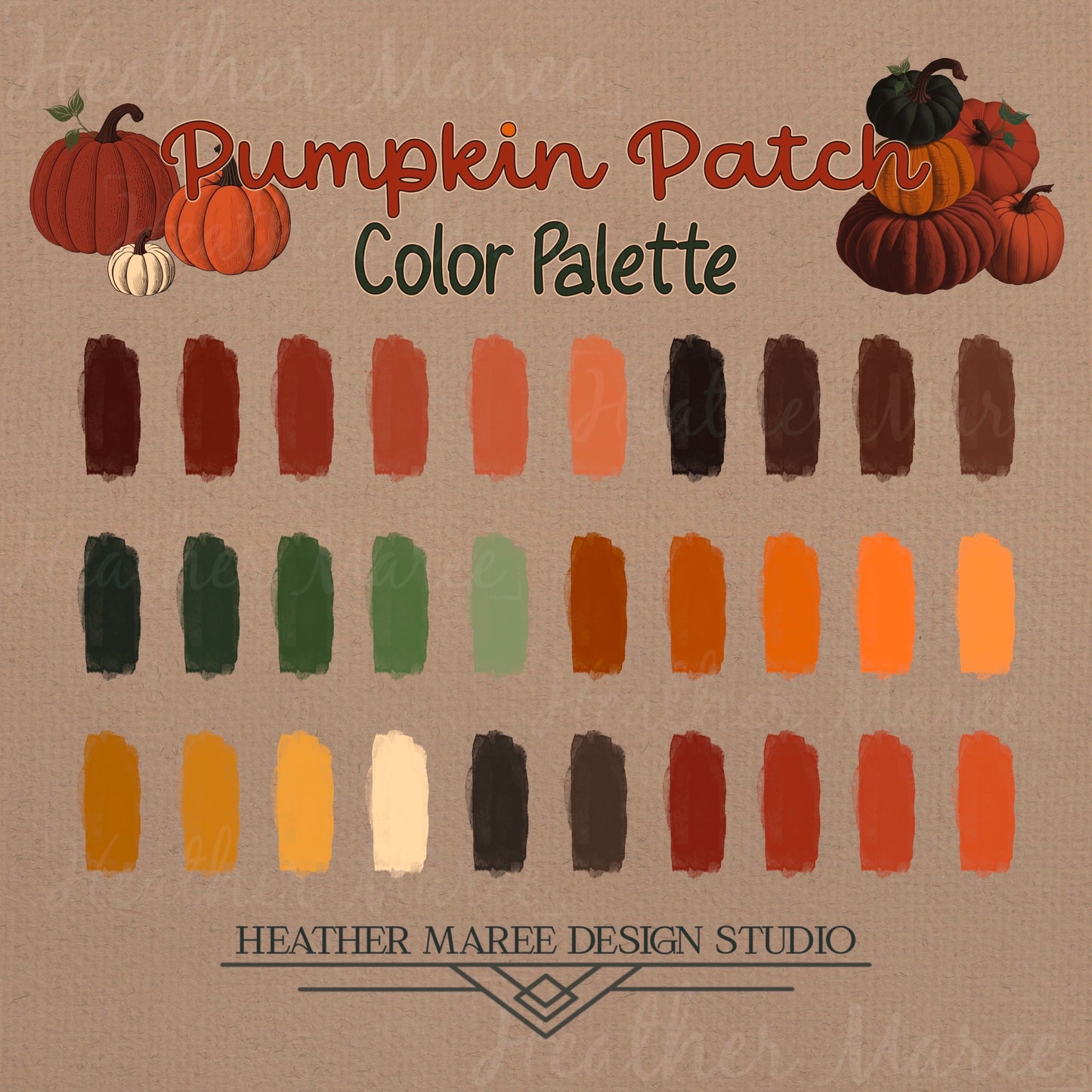 Pumpkin Patch Color Palette