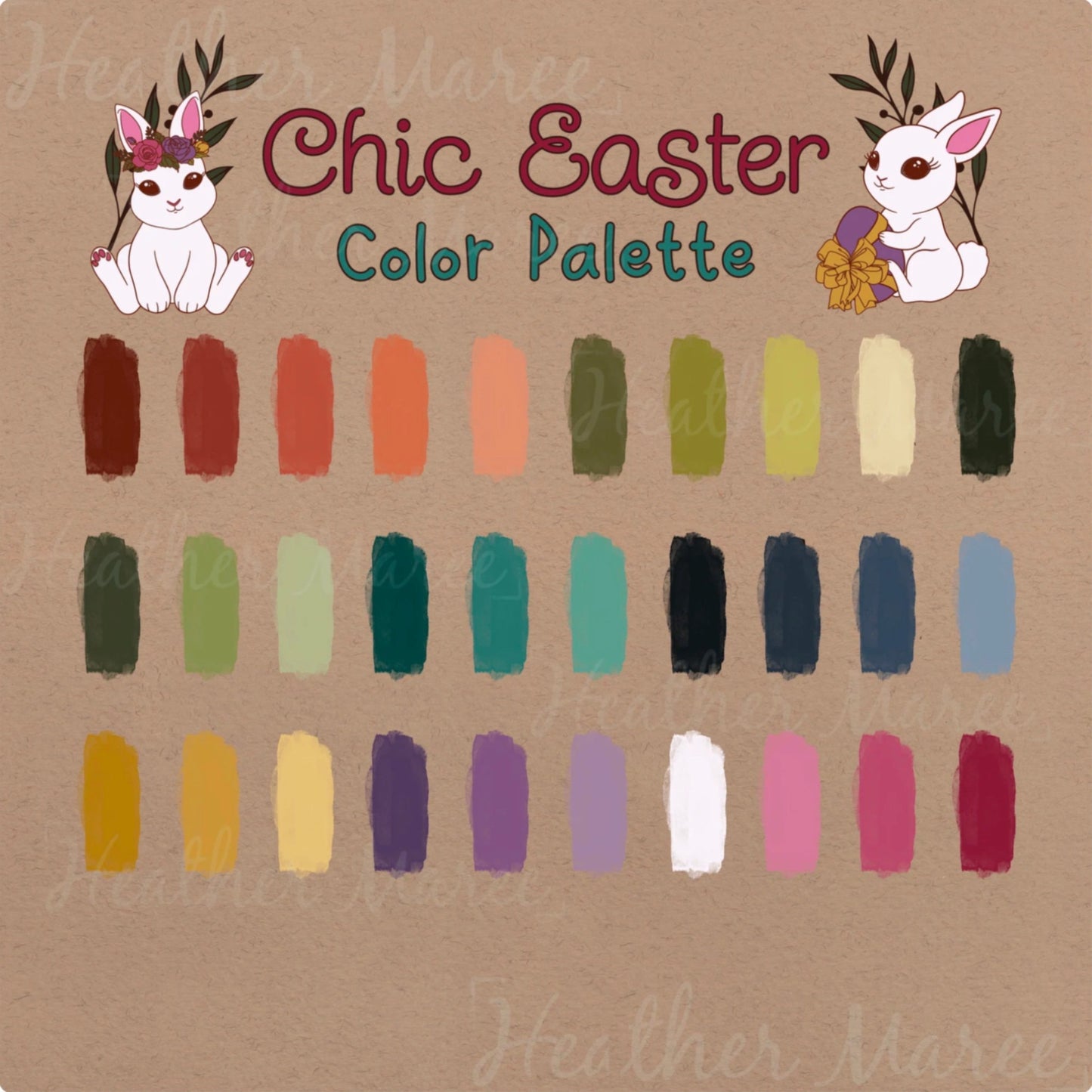 Chic Easter Color Palette