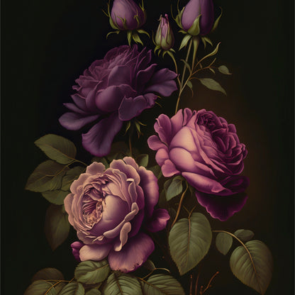 Pink and Purple Roses